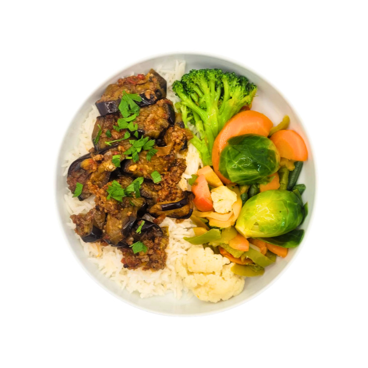 Patlıcan Musakka Bowl