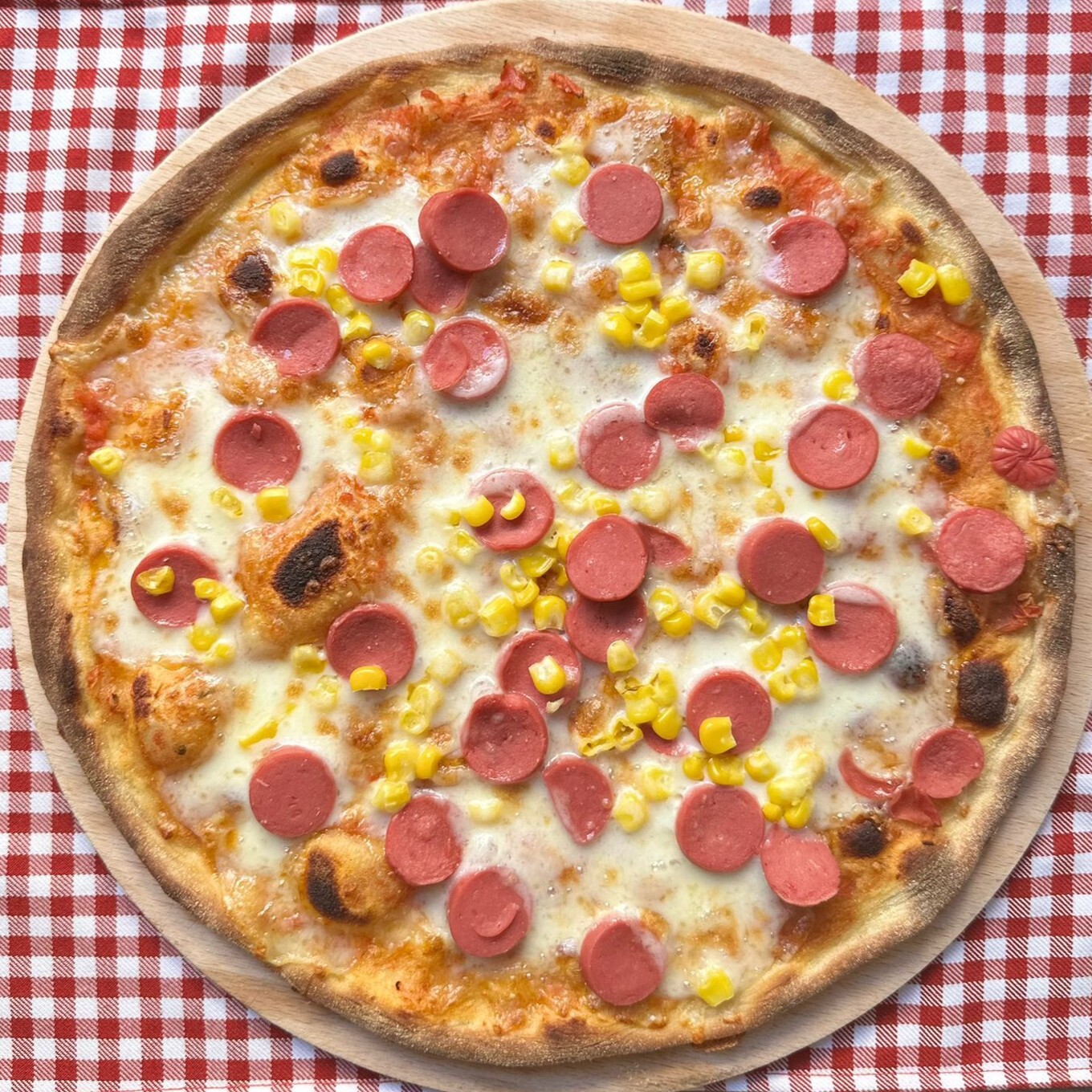 Sosisli Pizza (32cm)