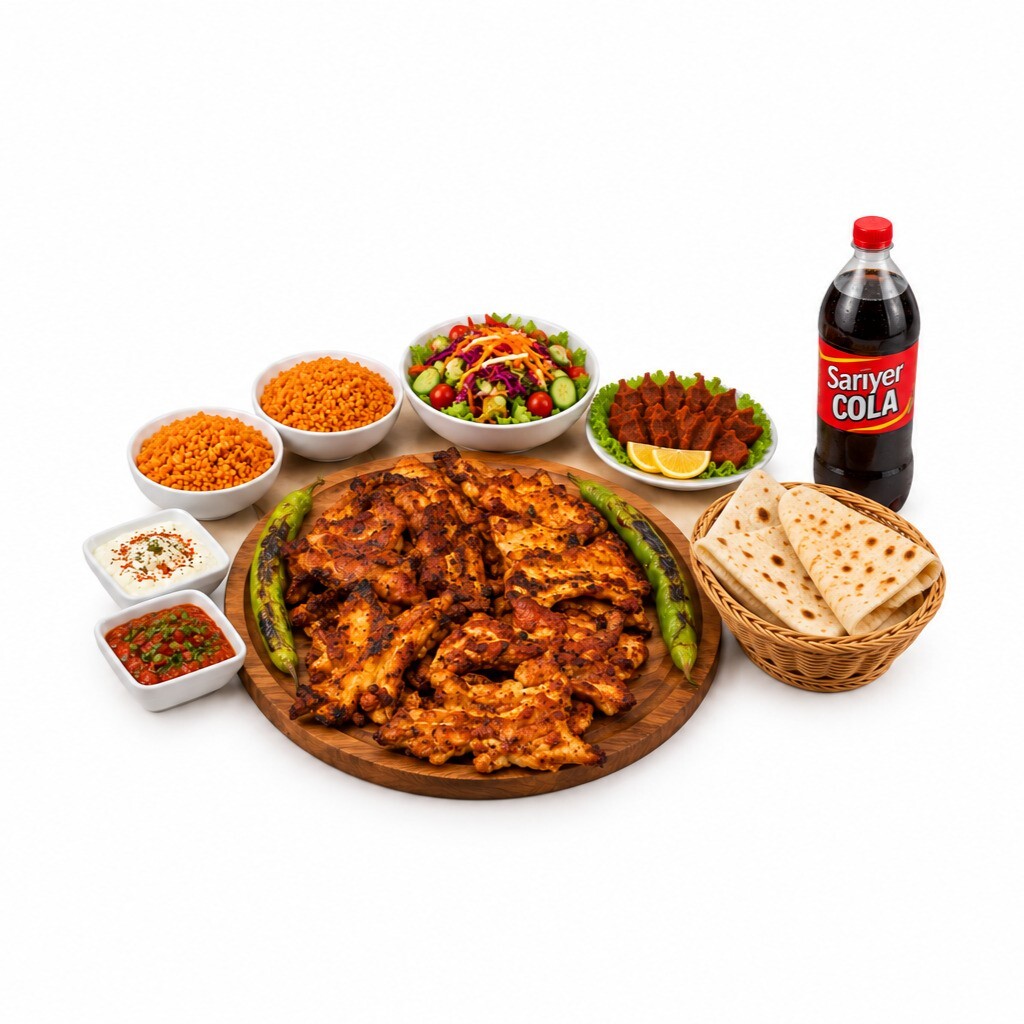 Kiloluk Tavuk Kelebek Menü (1 kg)