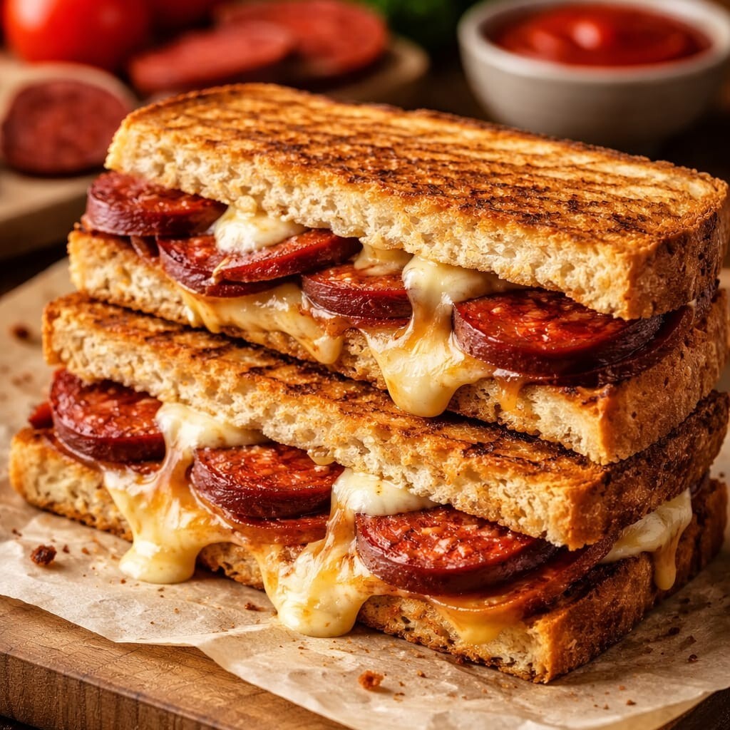Tam Sucuklu Tost