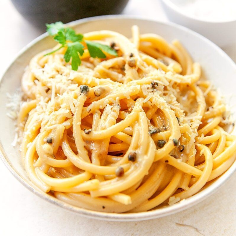 Üç Peynirli Spagetti