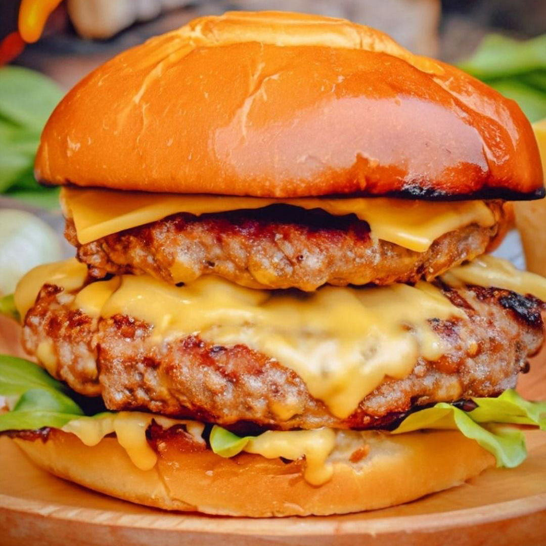Double Chicken Burger