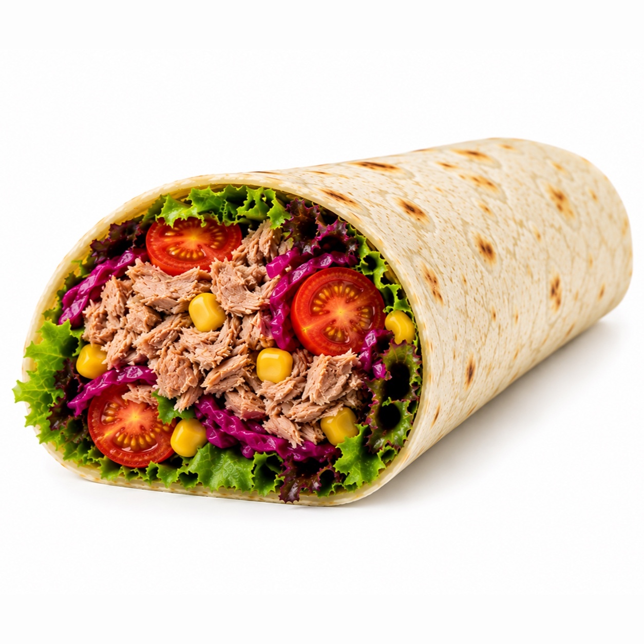 Ton Balıklı Salata Wrap