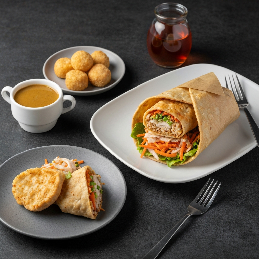 Asian Chicken Wrap