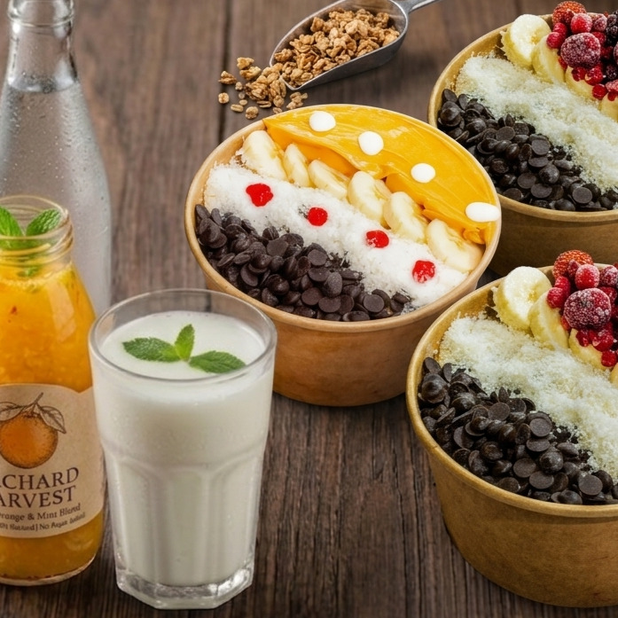 Granola & İçecek Menü