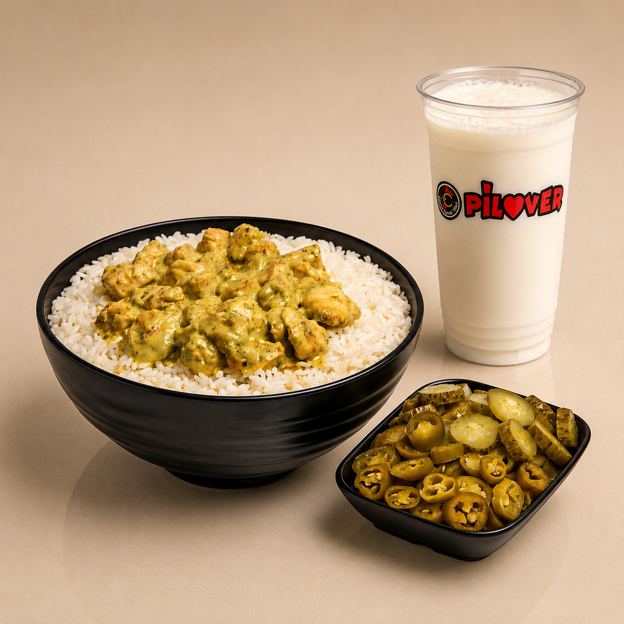 Pilover Ayran Menü