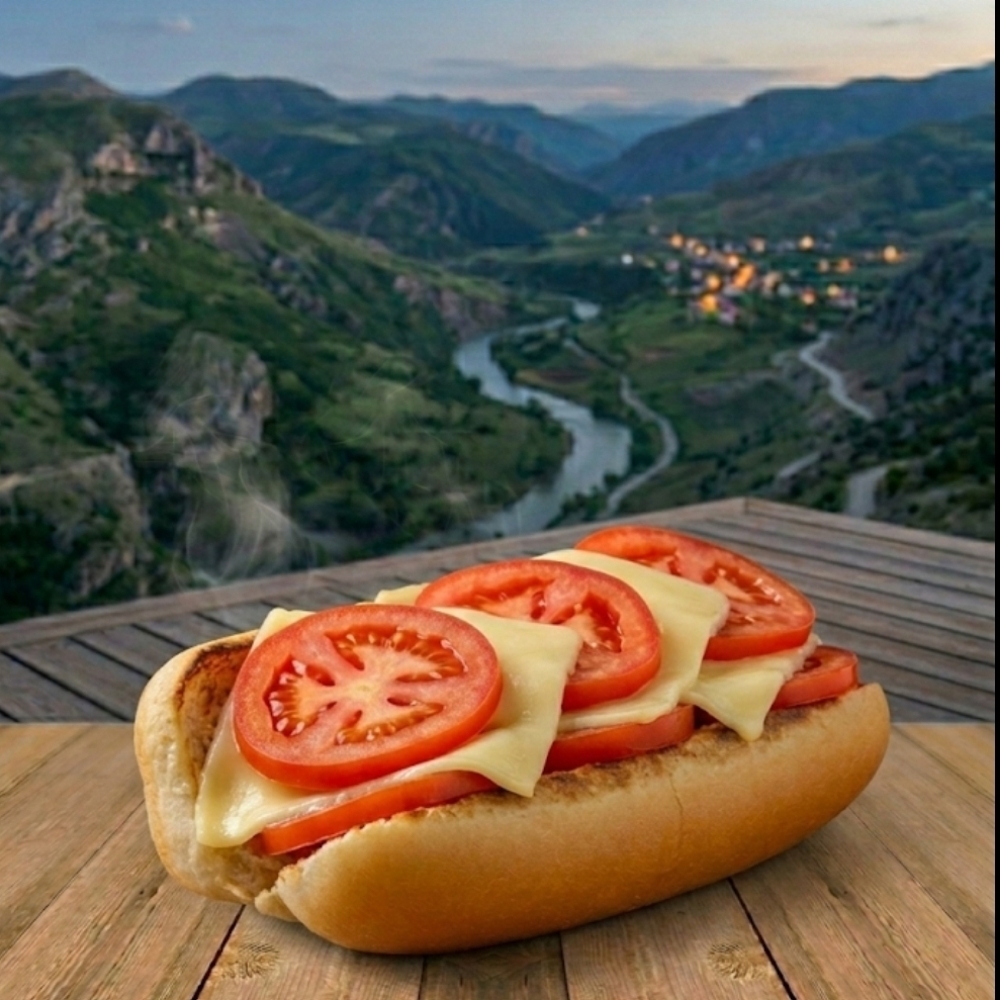 Kaşarlı Domatesli Sandviç
