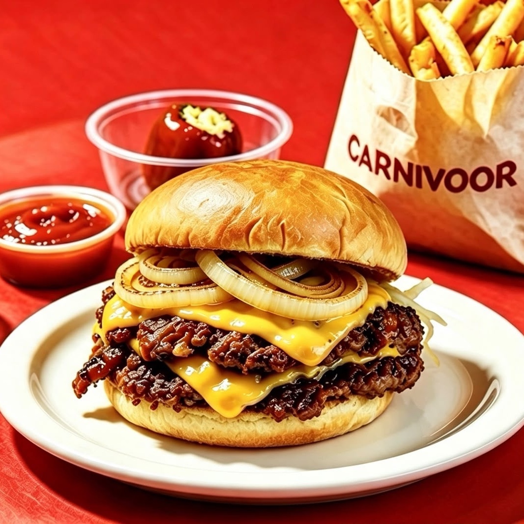 Newyorker Smash Burger ve Patates kızartması