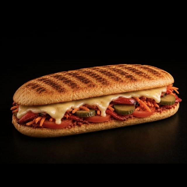 Sebzeli Bazlama Tost