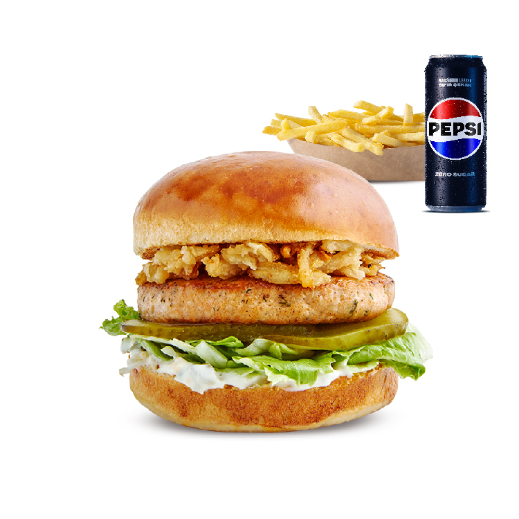 Somon Burger Menü (Combo)