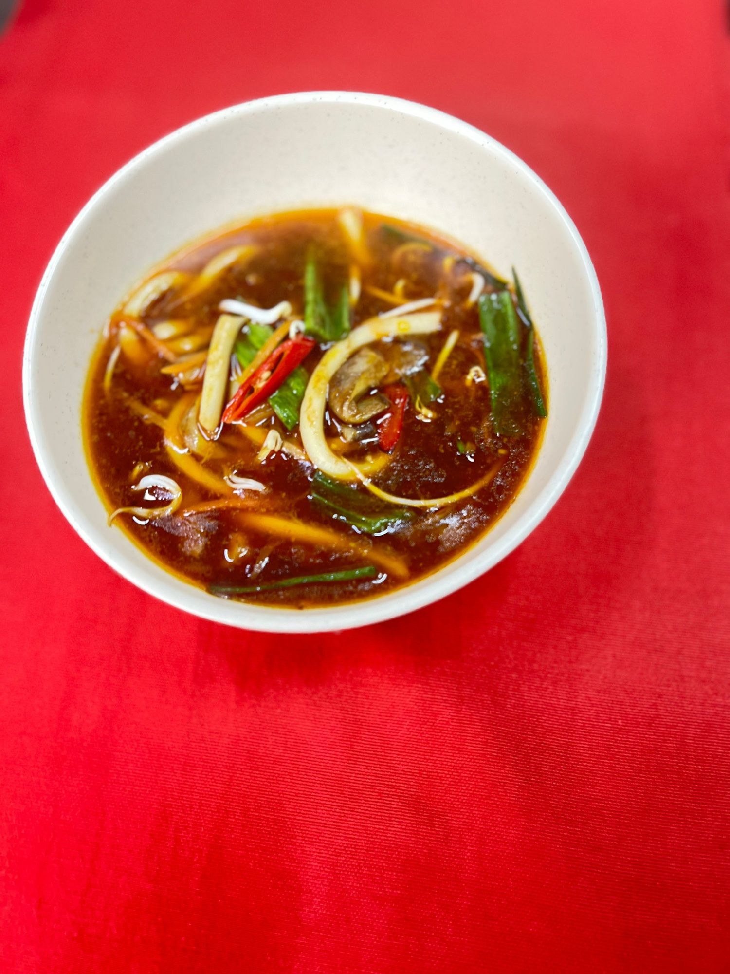 Sebzeli Udon Çorba