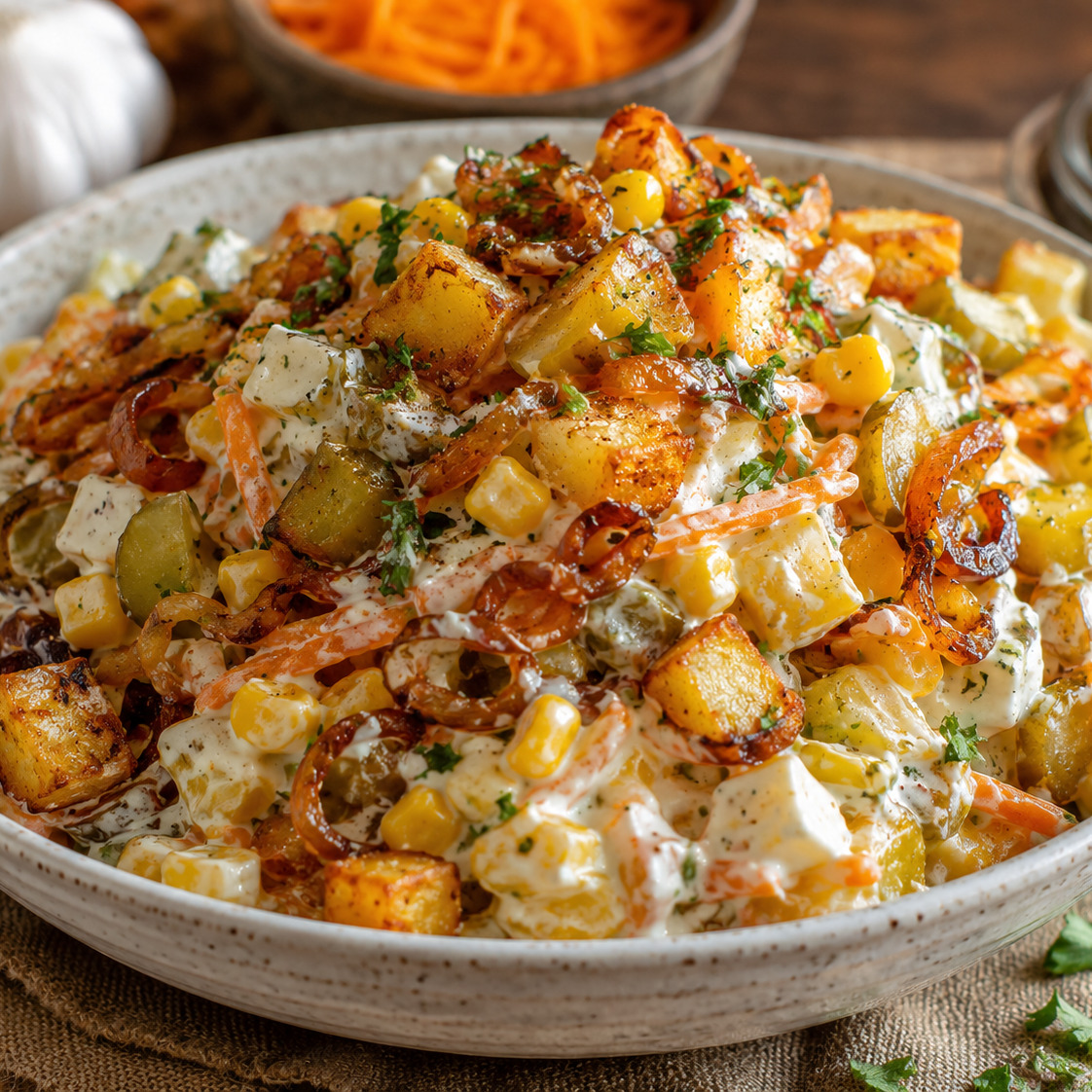 Patates Salatası (Selin'in Meze Evi Special)(200g)