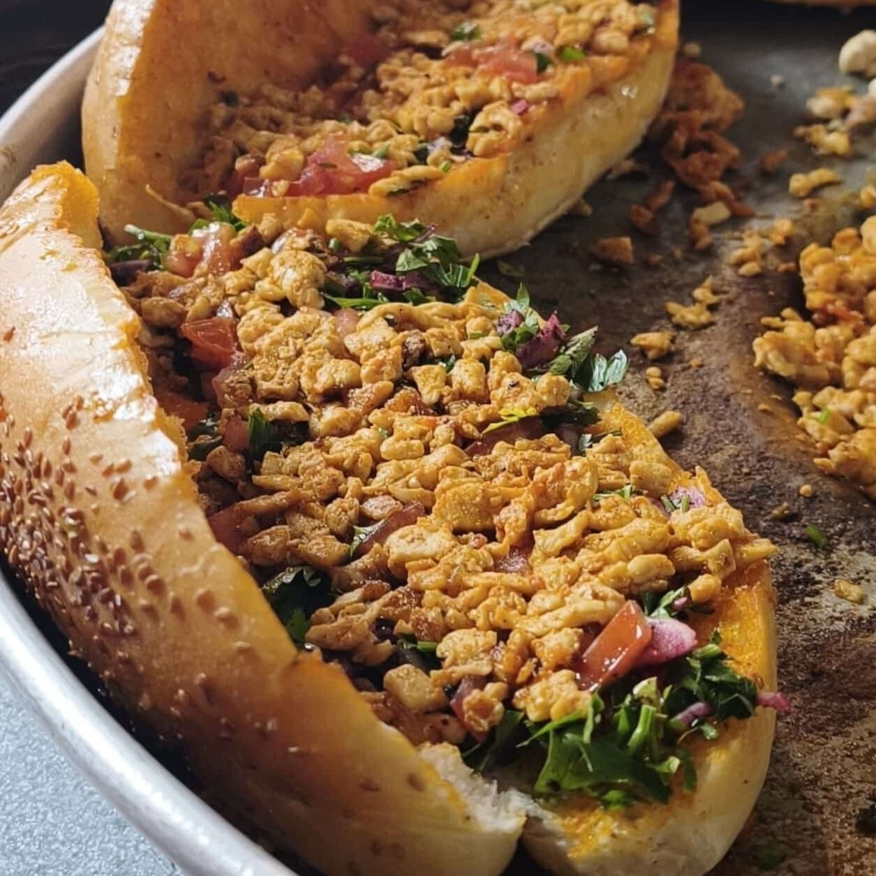Tavuklu Tantuni Ekmek Arası