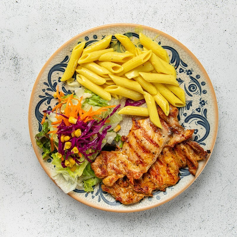 Piliç Izgara Pirzola Menü (200 gr.) (737,7 KCal)