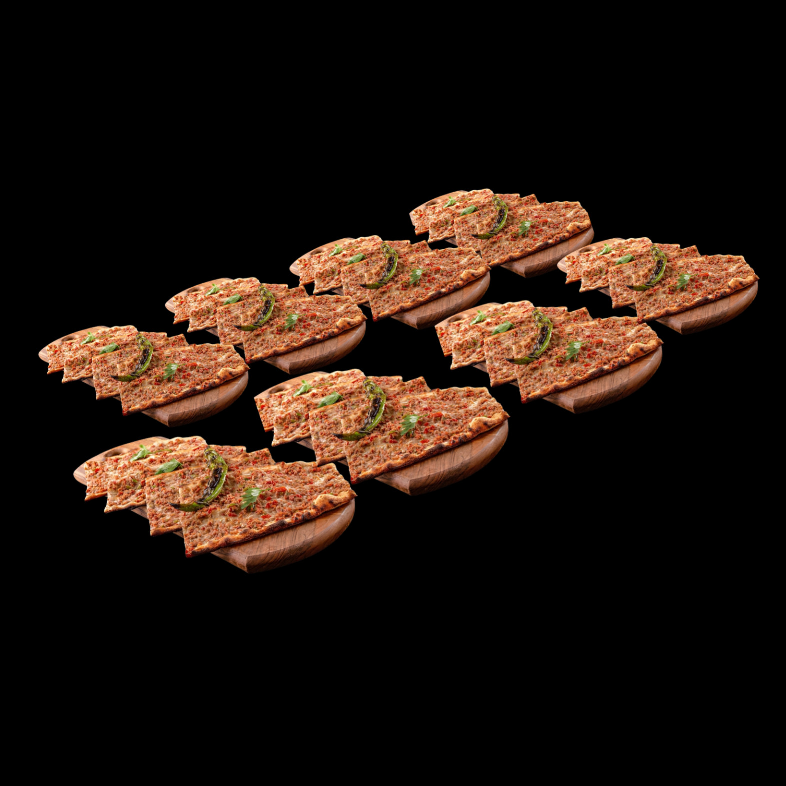 Etli Ekmek (Kıymalı Pide) (8 adet)