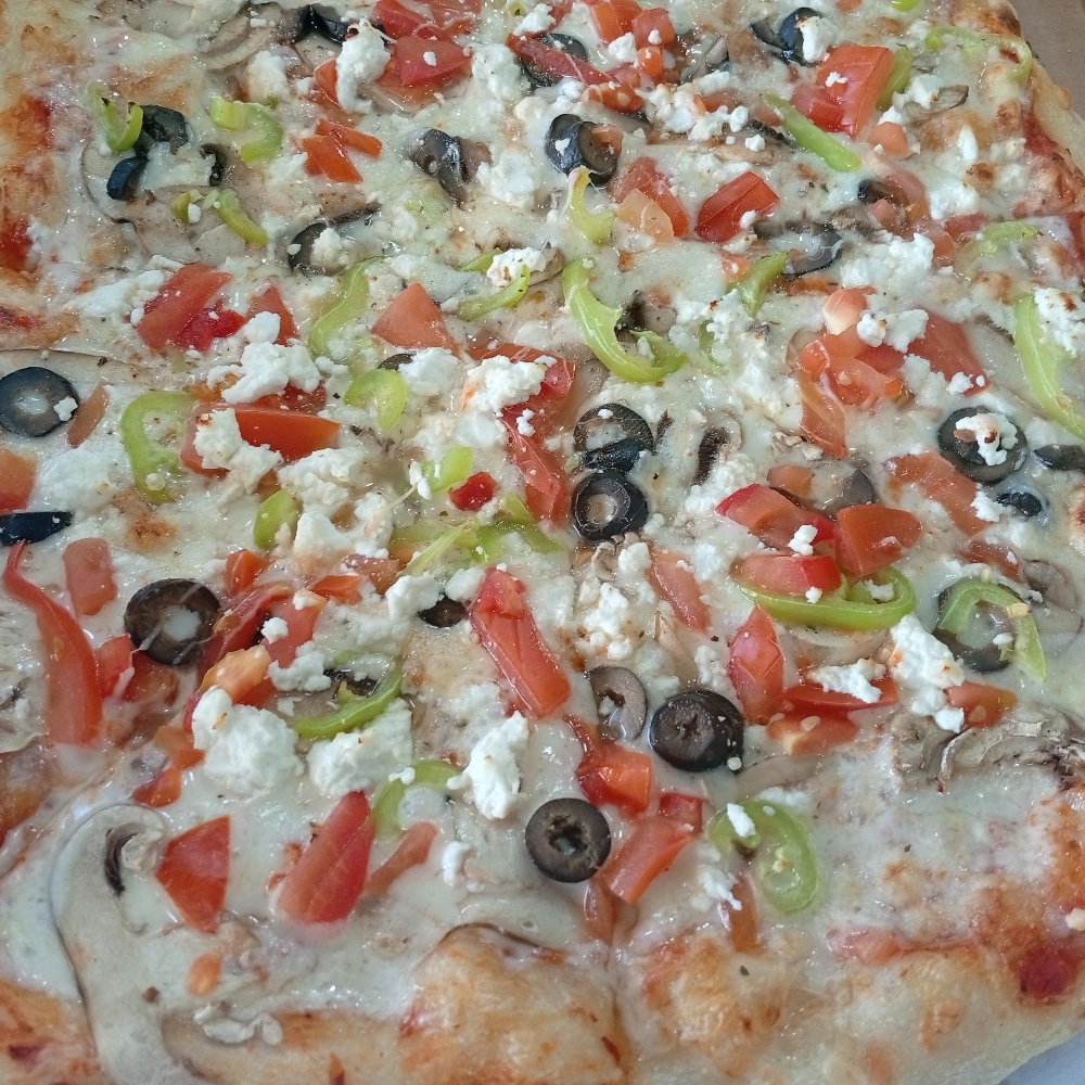 Akdeniz Karışık Vejeteryan Pizza (2-3 Kişilik)