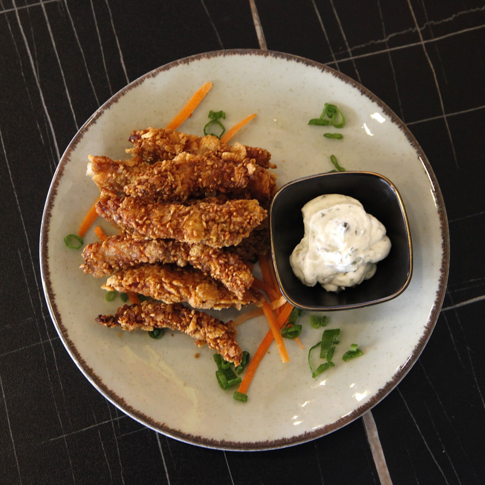 Susamlı Çıtır Tavuk (Sesame Crispy Chicken)