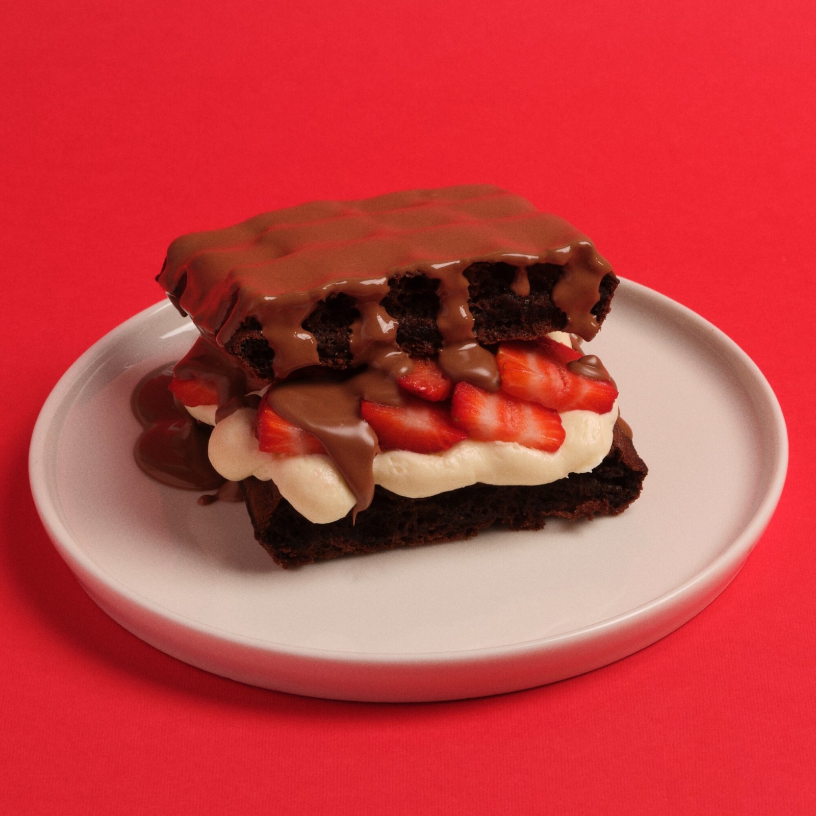 SAUL WAFFLE (%100 GERÇEK ÇİKOLATALI)