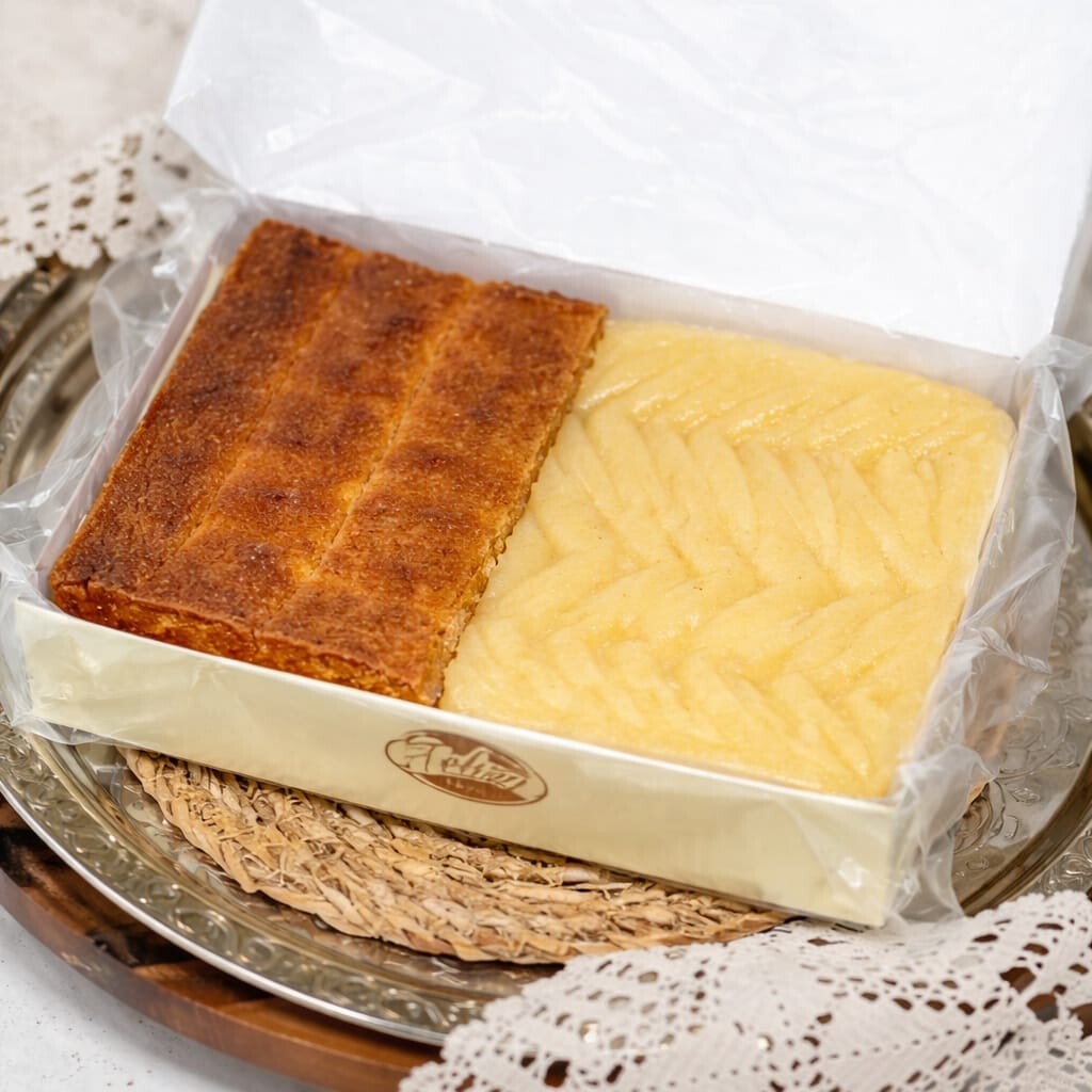 Fırınlanmış & Fırınlanmamış Karışık Peynir Helvası (500 gram)