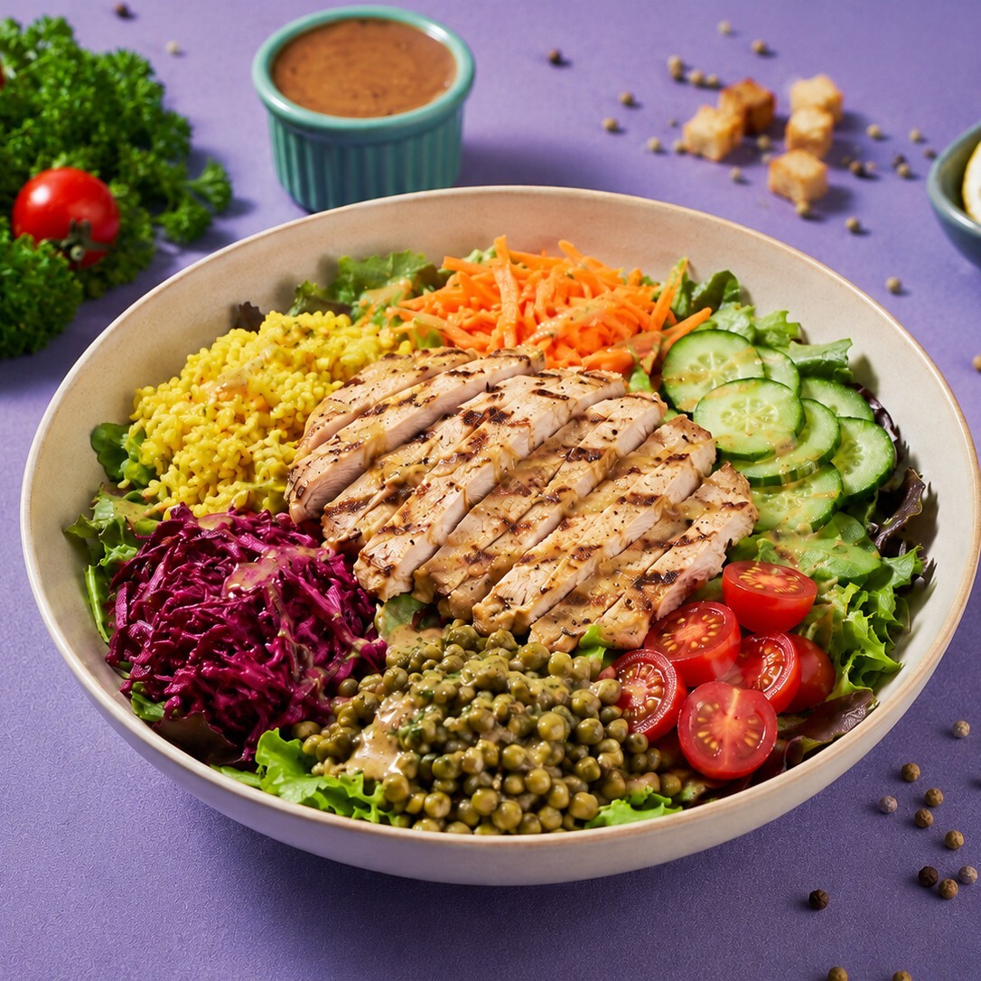 Izgara Köy Tavuklu Salata