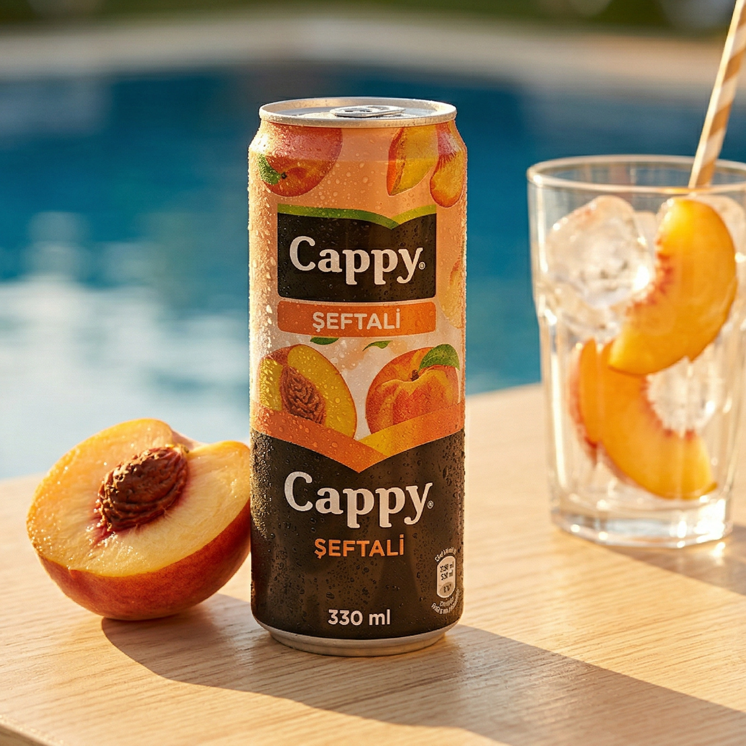 Cappy Şeftali (330 ml)