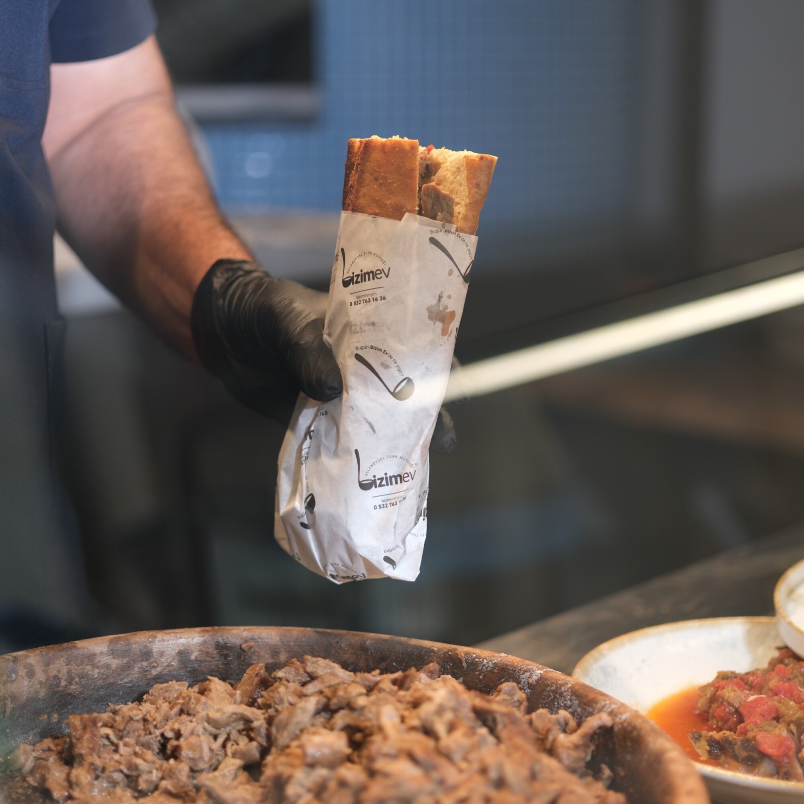 Sade Baget Ekmek Arası Kavurma