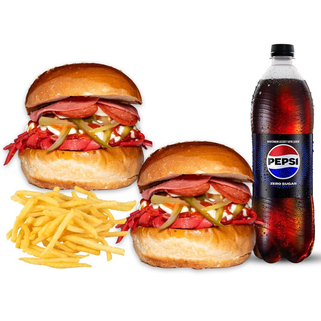 2'li İso Burger Menü