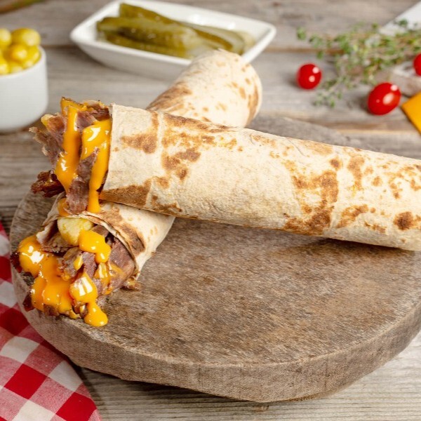 Cheddarlı Tavuk Döner Dürüm