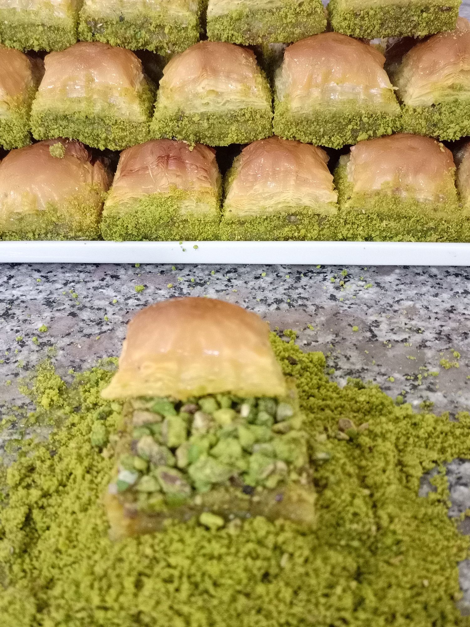 Fıstıklı Kuru Baklava