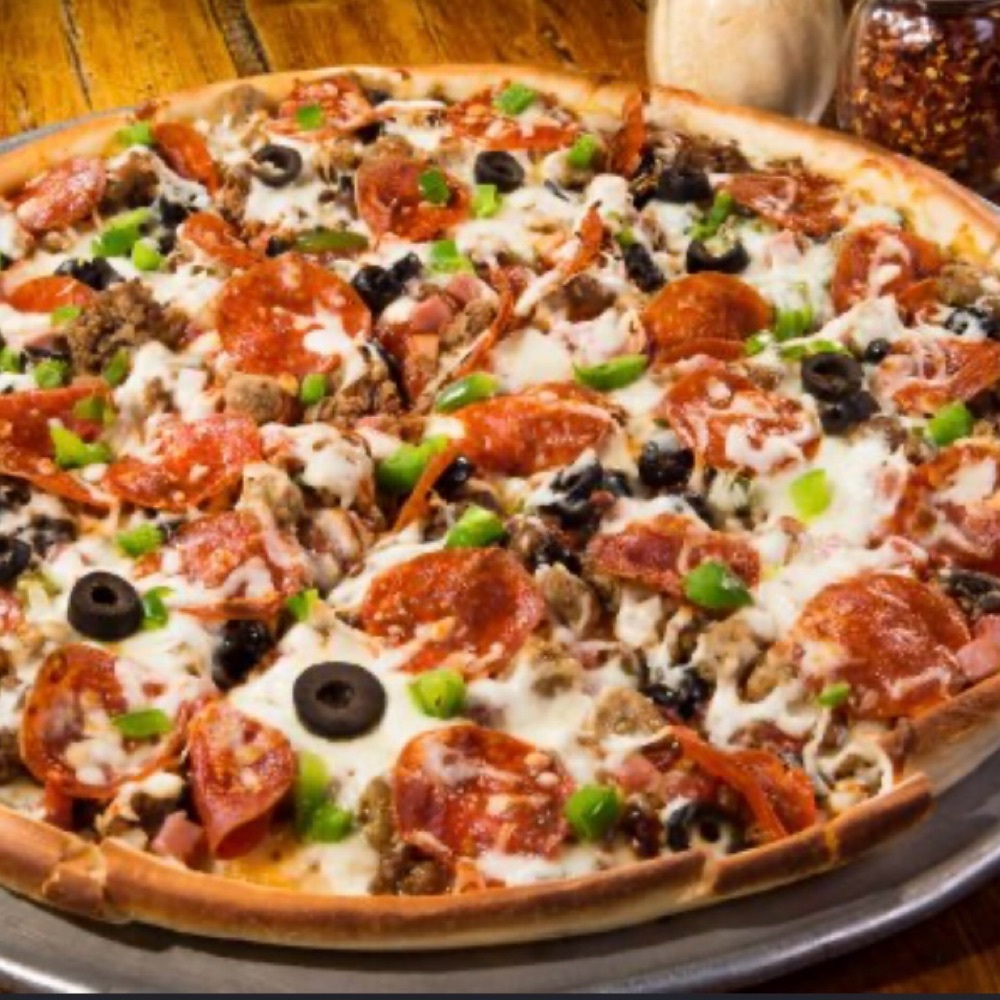 Special Pizza Menü + Kızartma + Kola (Büyük Boy)
