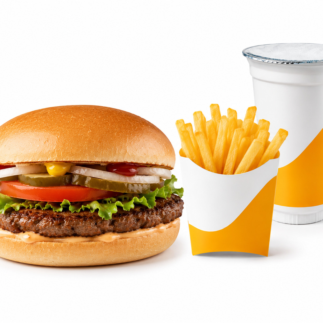 Tekli Burger Menü