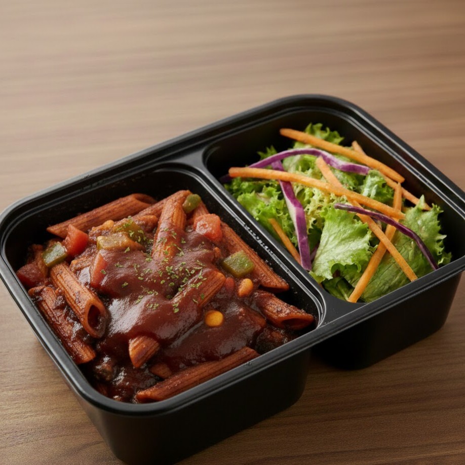 Barbekü Soslu Kremalı Penne (Tavuksuz)