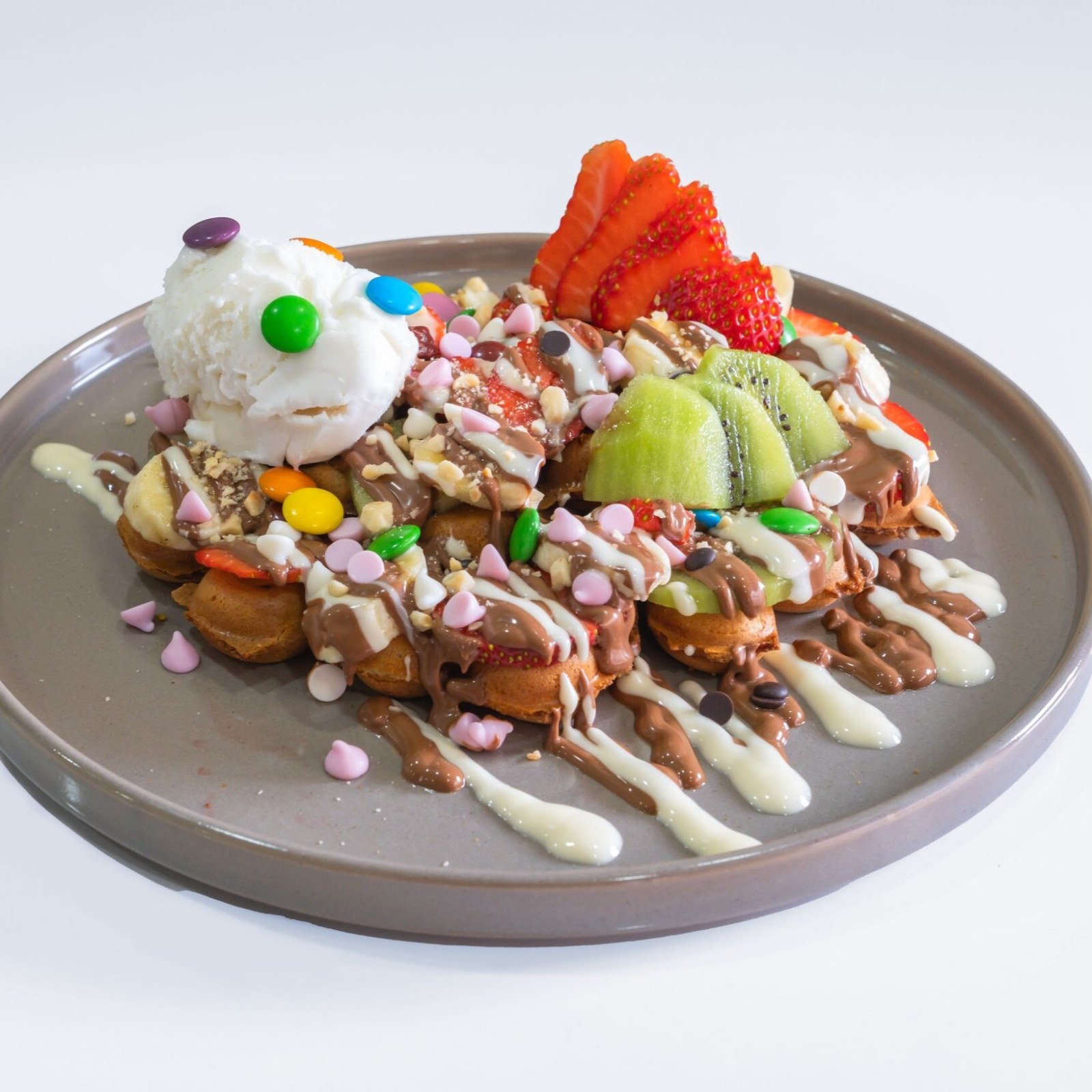 Atom Bubble Waffle
