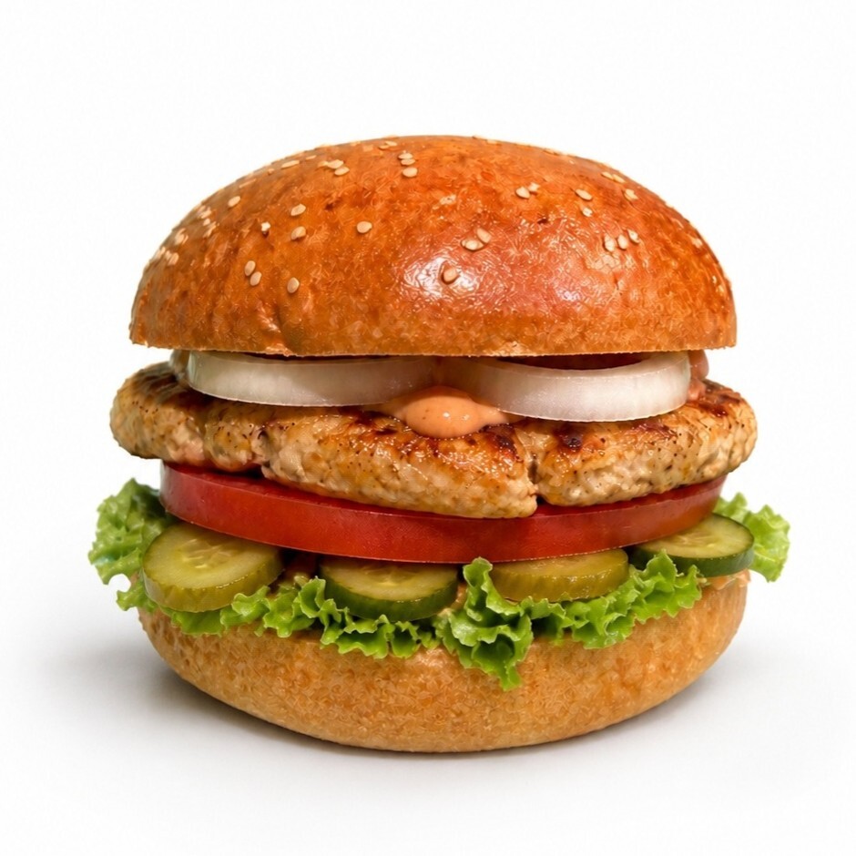 Classic Chicken Burger Menü