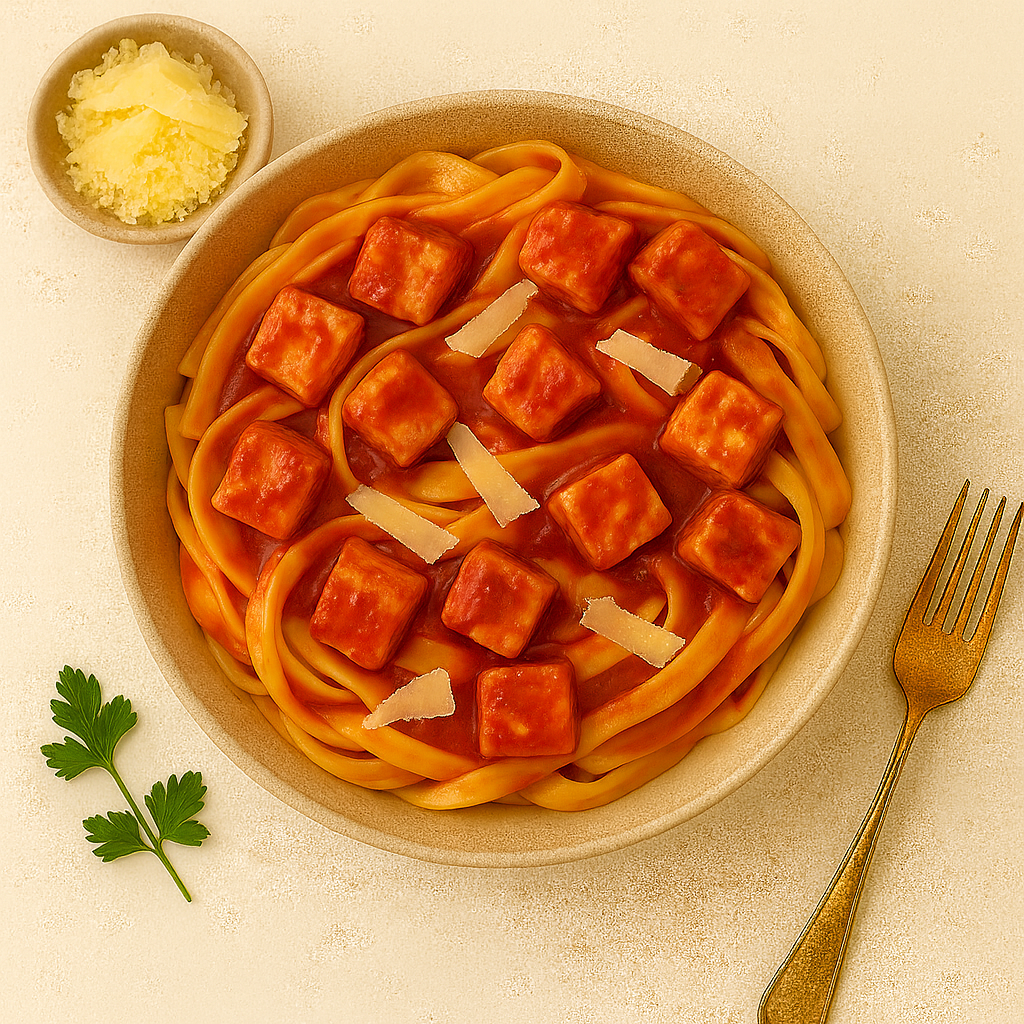 Barbekü Tavuk Fettucine