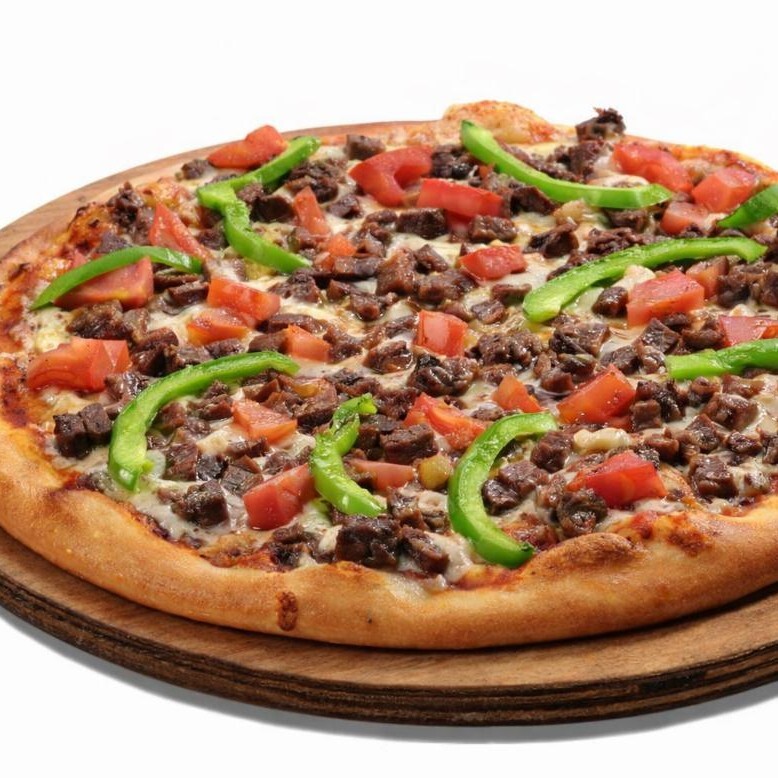 Kavurmalı Pizza (Büyük)
