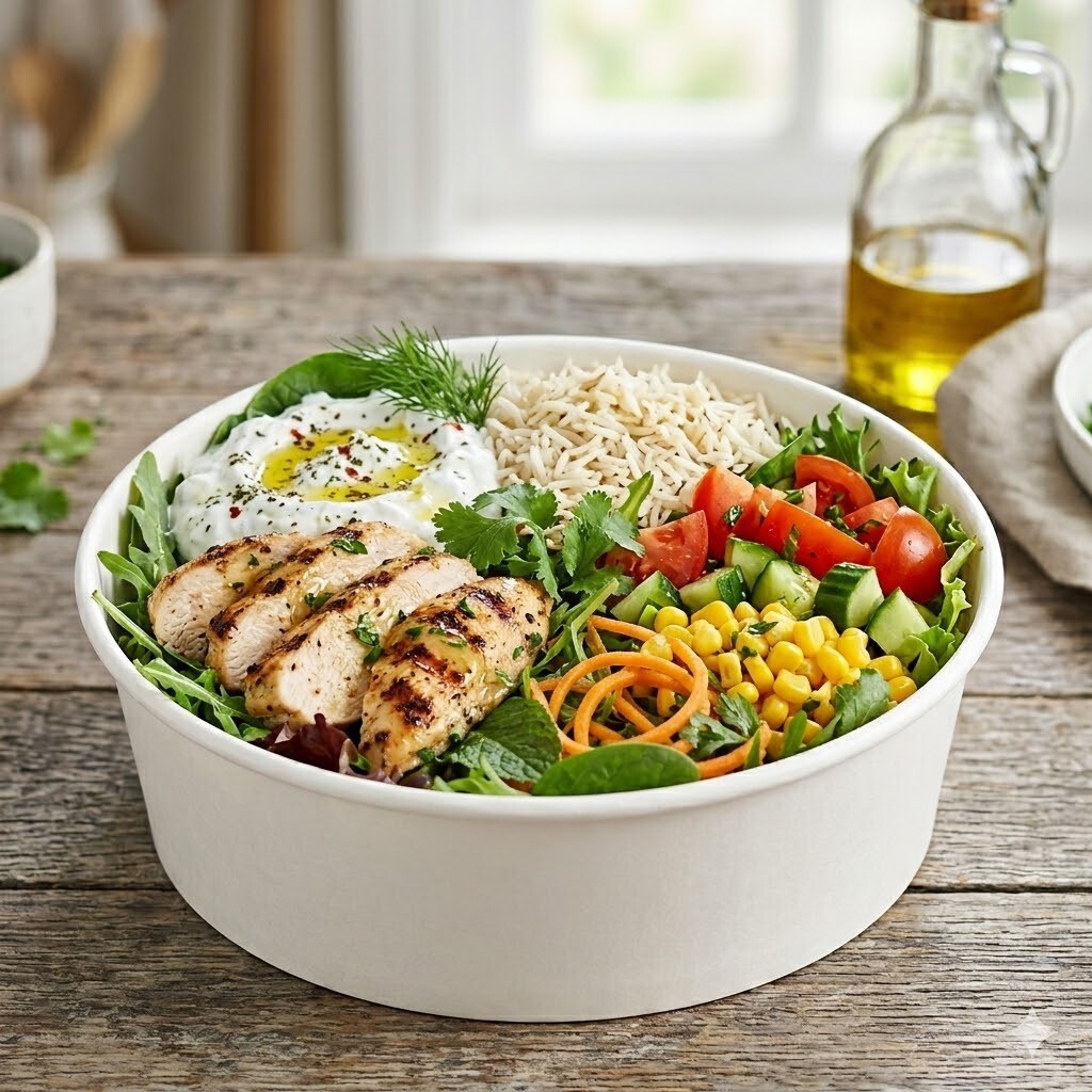 Izgara Tavuk & Haydari Bowl