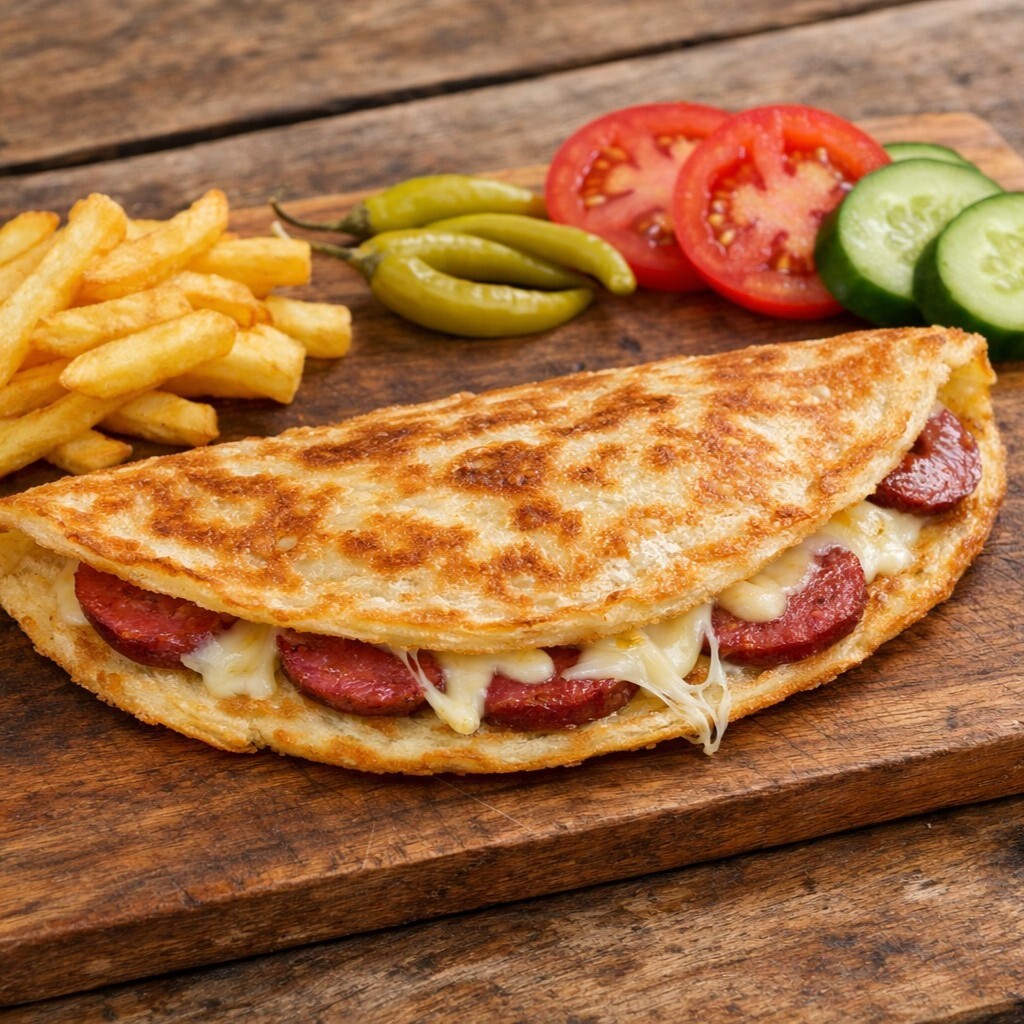 Karışık Katmer Tost Menü