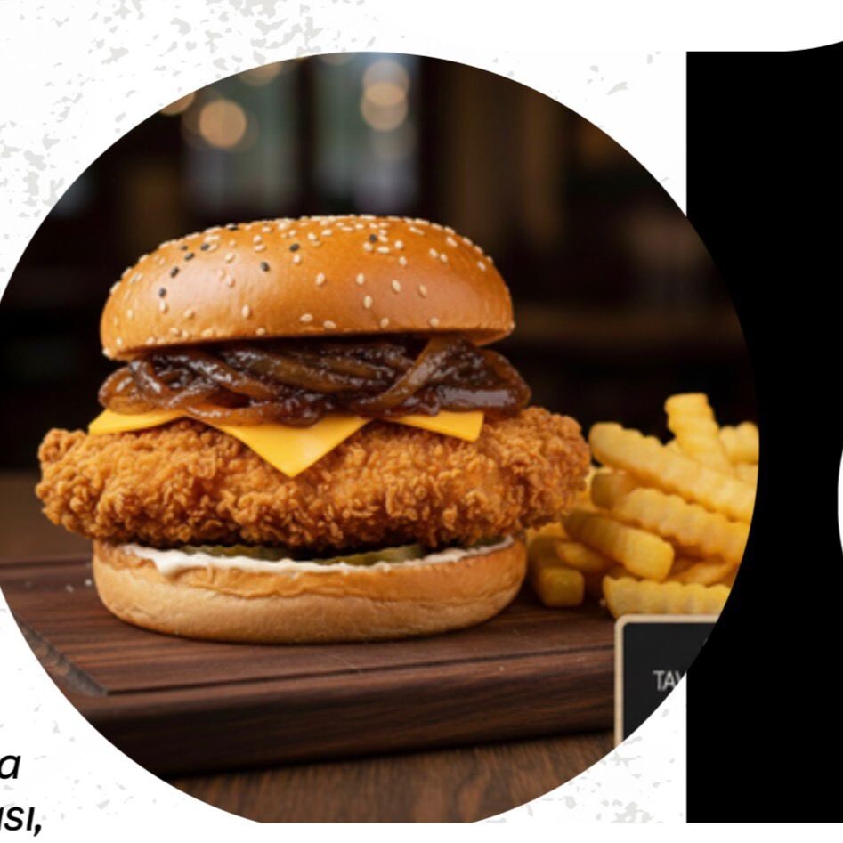 Trüflü Tavuk Burger