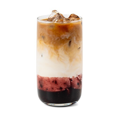 Iced Cherry Brownie Latte