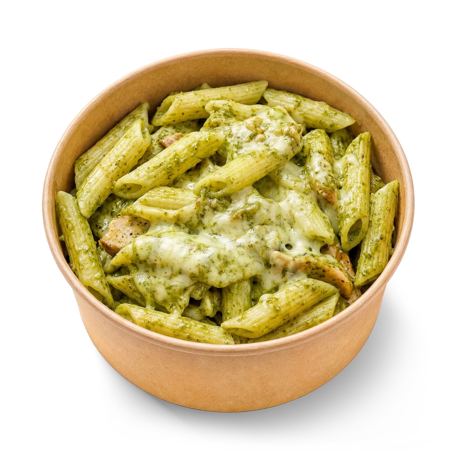 Pesto Tavuklu Makarna