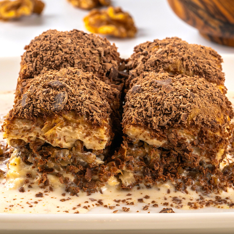 SÜTLAVA(soğuk baklava) BOL CEVİZLİ (250 gr)