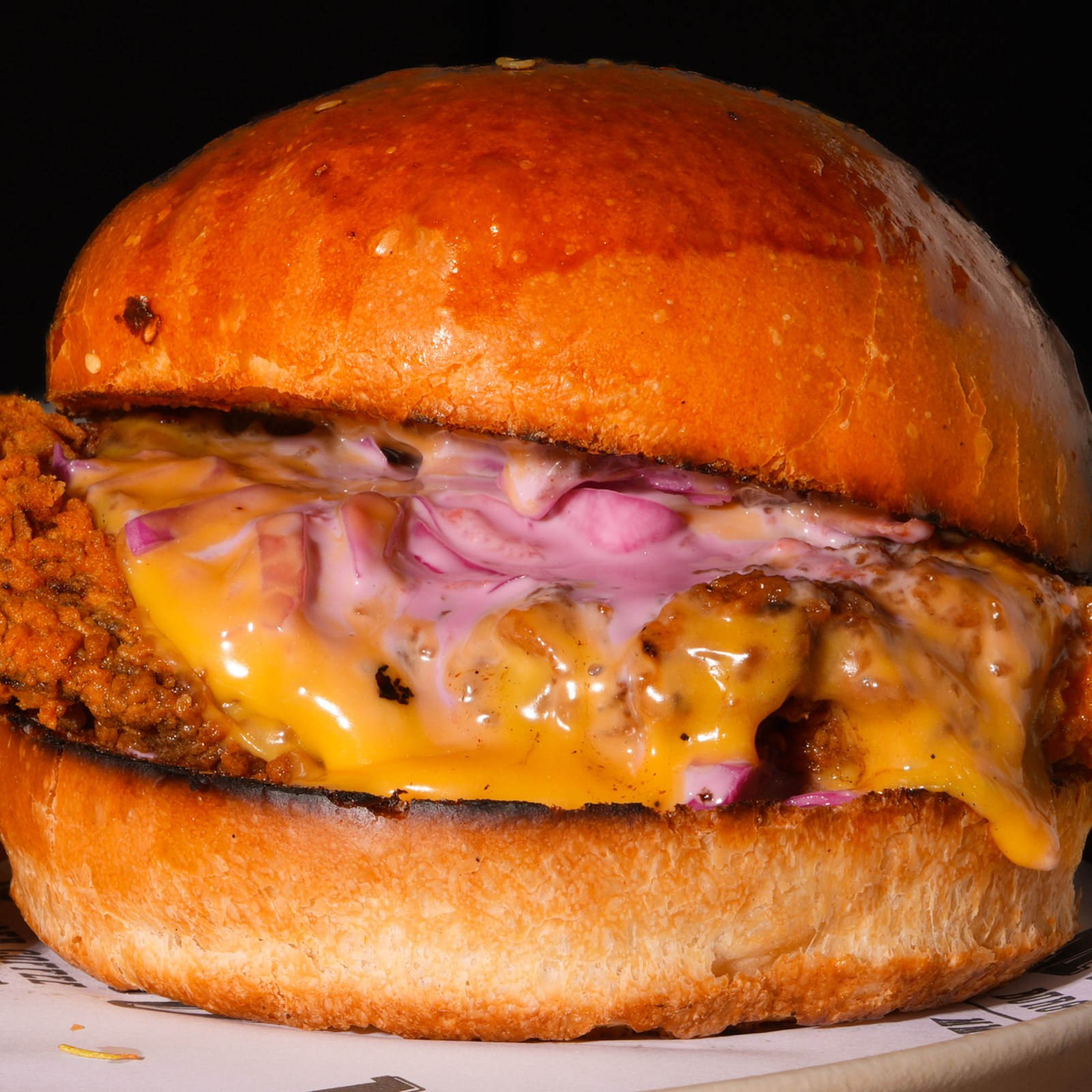 Manjoo Chicken Burger
