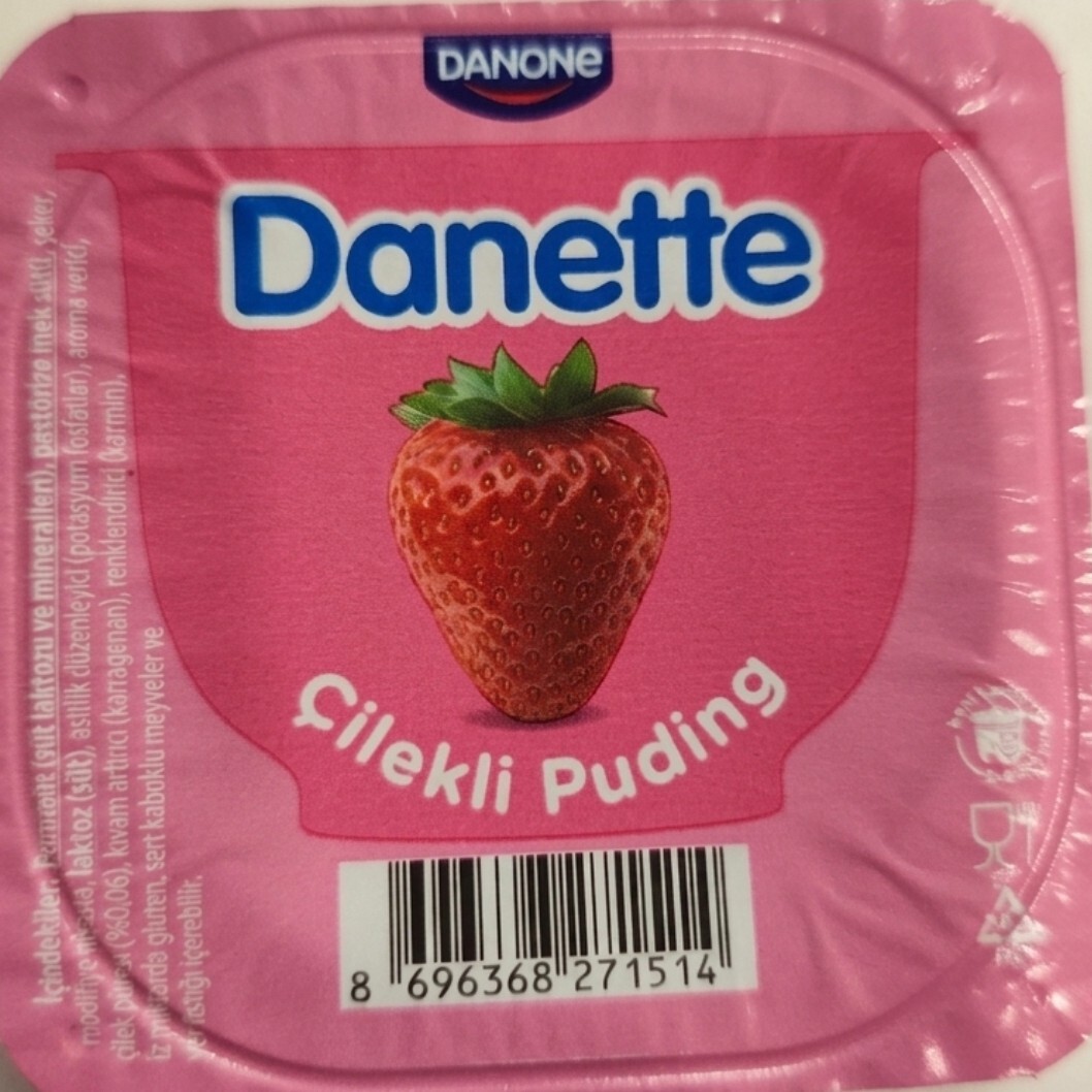 Çilekli Danette (60 gr.)