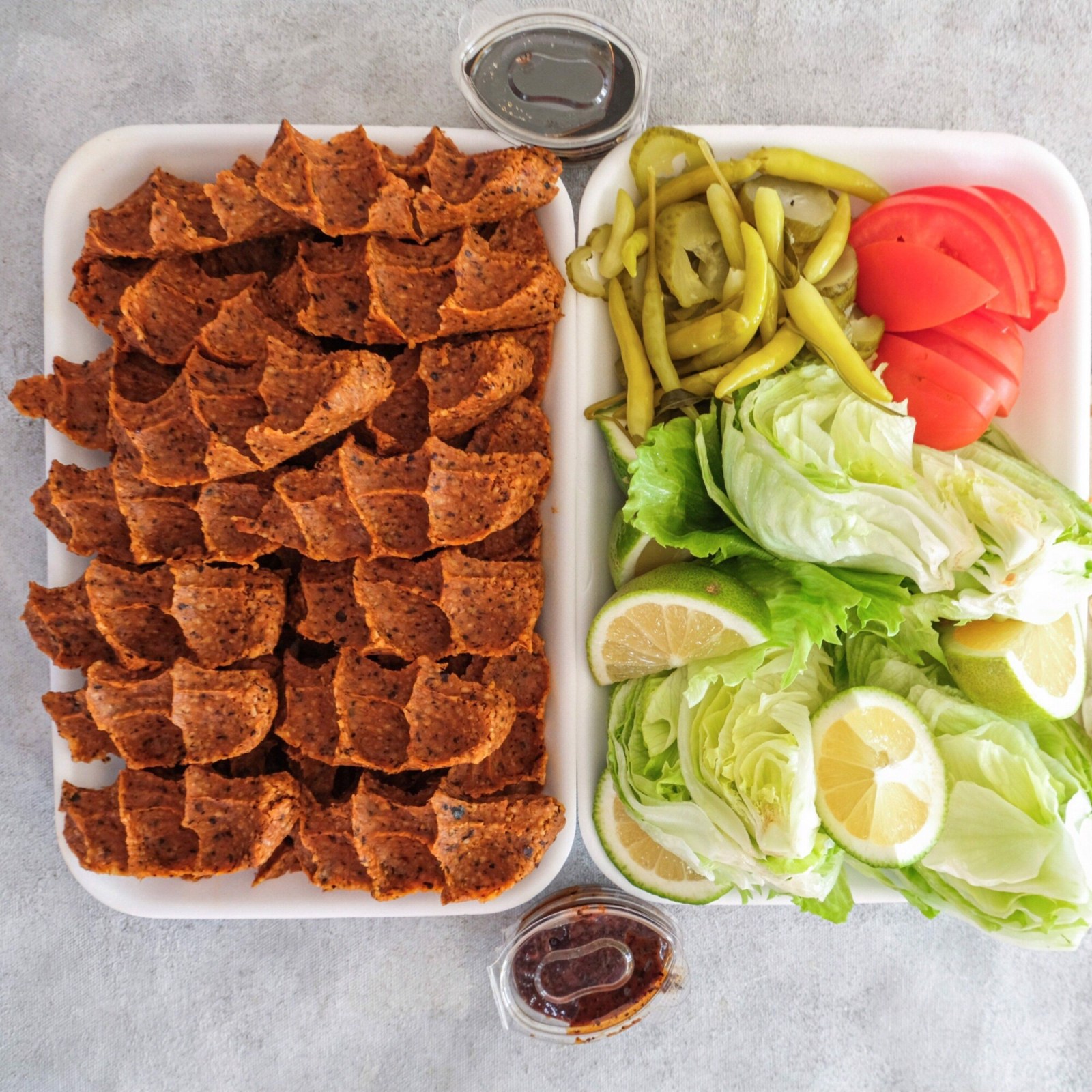 Aile Boyu Ekonomik Çiğ Köfte + 2 Küçük Ayran 2salgam hedıye