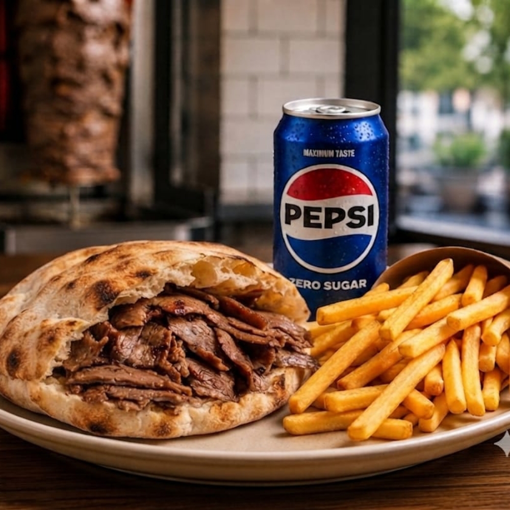 70 gr Et Döner+Kutu Pepsi+Kutu Cips