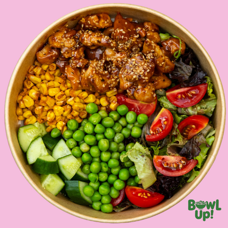 Barbekü Soslu Izgara Tavuk Bowl