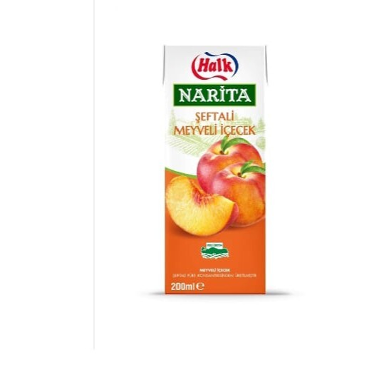 Halk Şeftali Meyveli İçecek (200 ml)