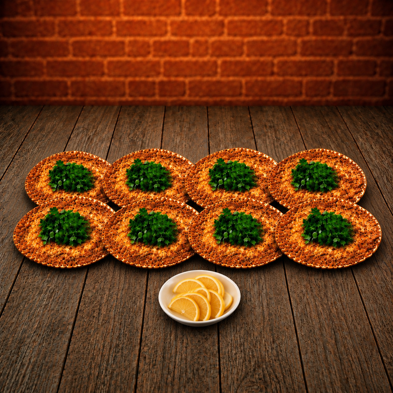 Kaşarlı Lahmacun (8 Adet)