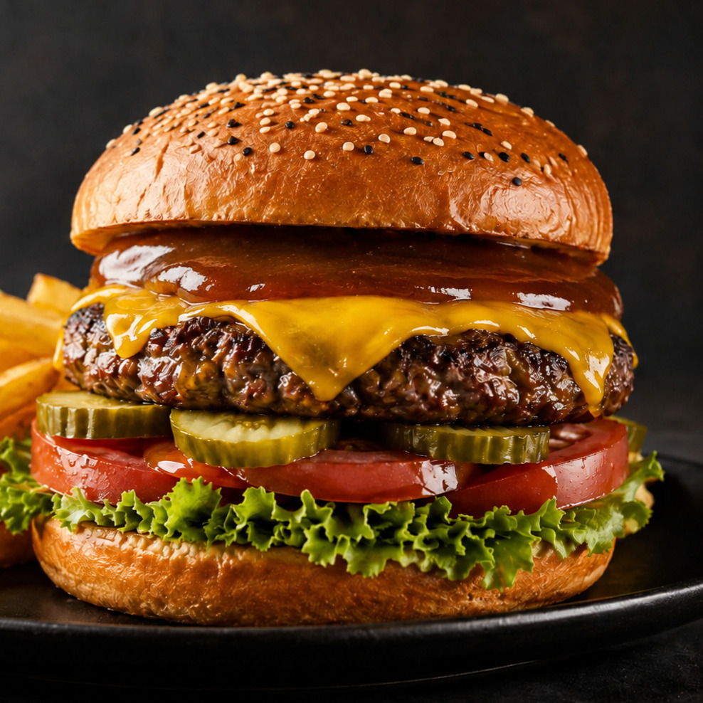 Caramel Smash Burger